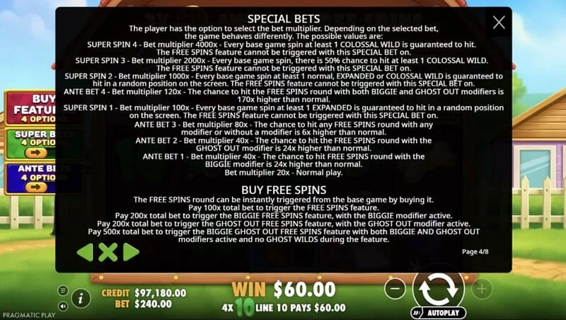 The Big Dog House - Free Spins con wilds pegajosos